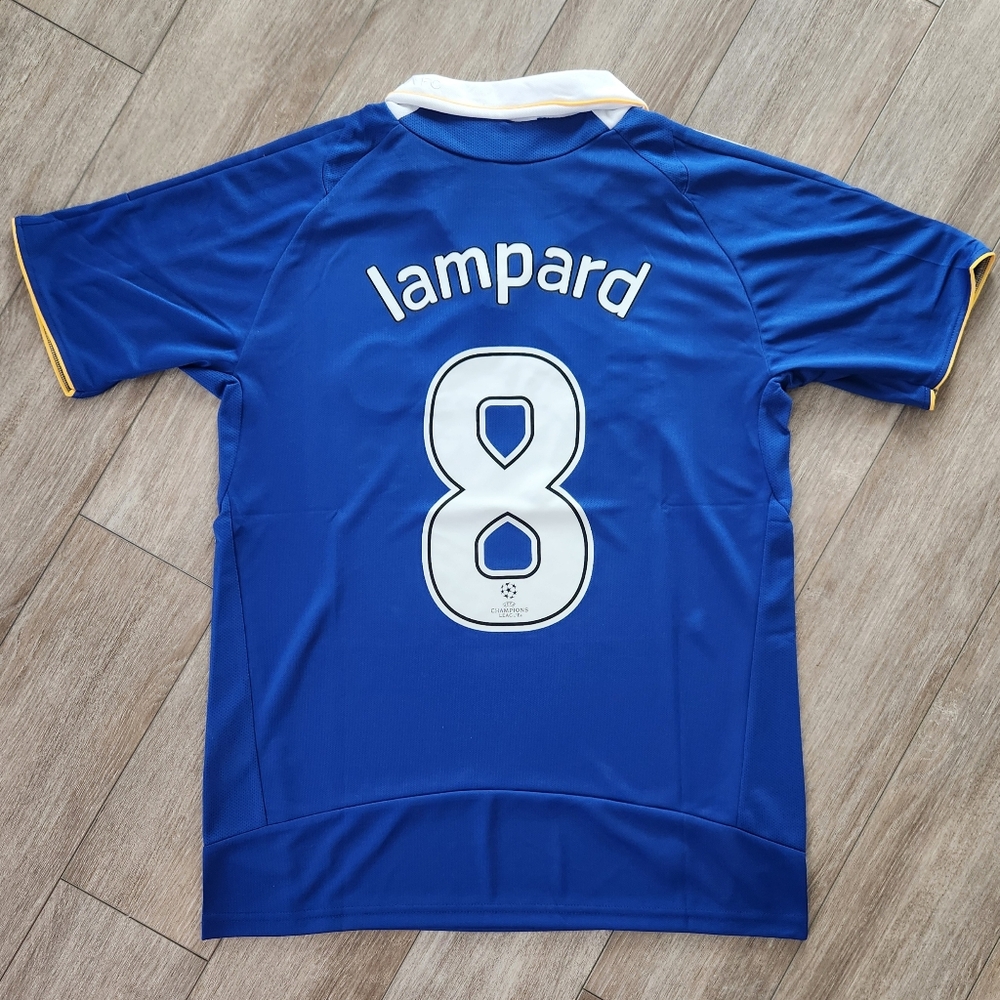 Chelsea Retro 2008 Final Champions League Lampard#8